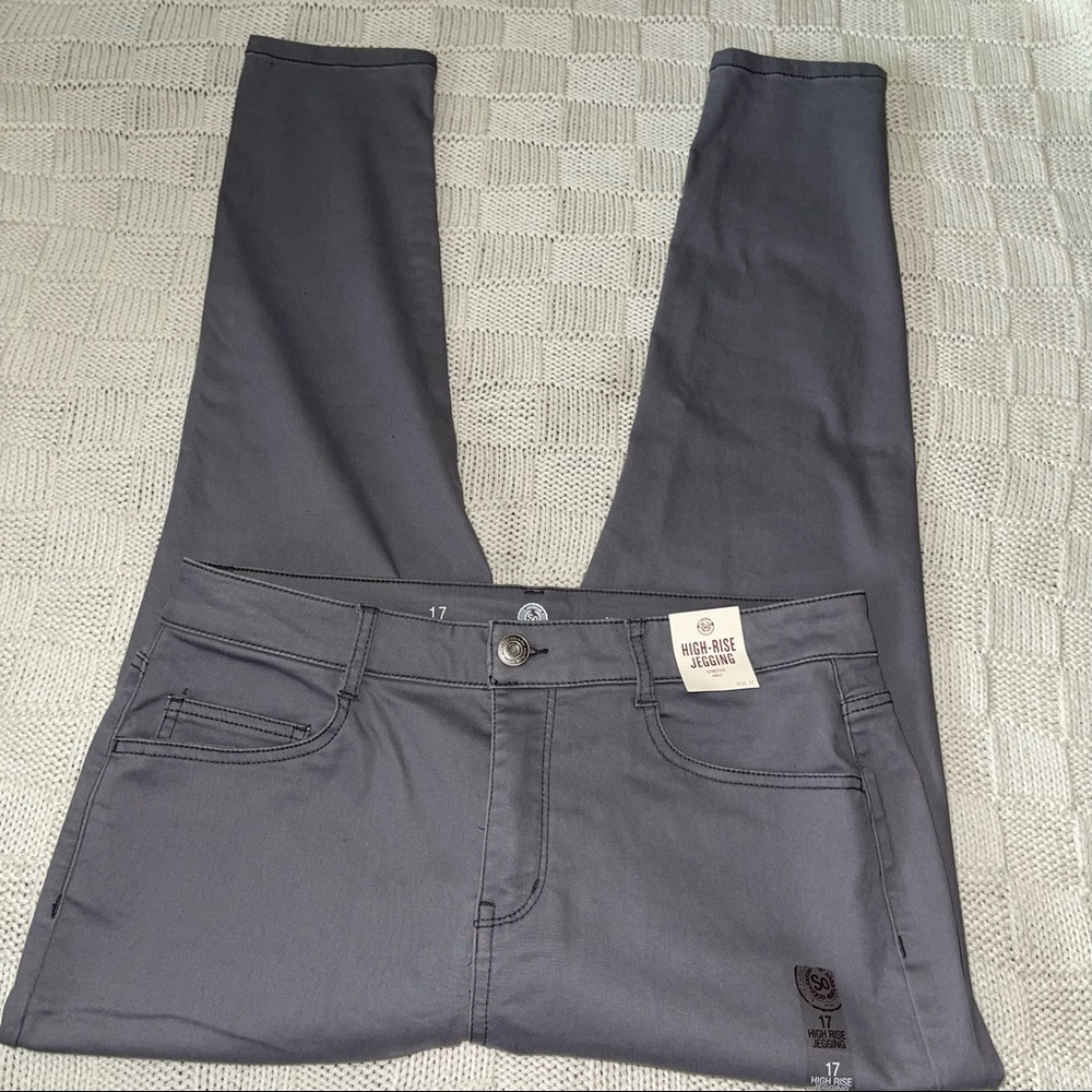 So Grey High Rise Jegging